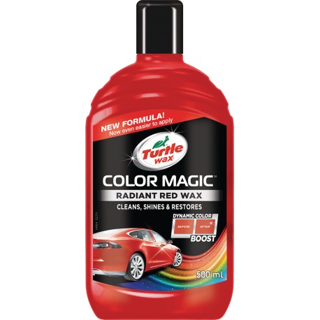 Color magic 500ml - Barevný vosk sv. červený